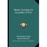 brief course in algebra 1915