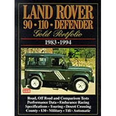 Land Rover 90/110 Defender Gold Portfolio, 1983-94 (Gold Portfolio)