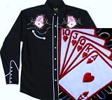 Las Vegas Casino Poker Western Shirt, Benny's