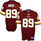 Santana Moss Reebok NFL Red Premier Washington Redskins Jersey - X-Large