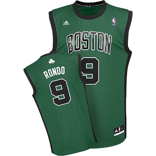 Rajon Rondo Jersey: adidas 2010 Alternate Replica #9 Boston Celtics Jersey