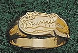 Florida Gators Gator Head Men's Ring Size 10 1/4 - 14KT Gold Jewelry