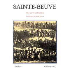 Portraits litt�raires : Sainte Beuve
