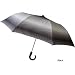 Tray 6 コンパクト傘 ブラー ブラック Tray 6 Blur Black Compact Umbrella C200652