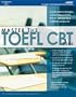 Master the TOEFL CBT 2004 w/CD-ROM (Arco Master the TOEFL (W/CD))