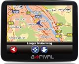 ARIVAL NAV-PN35F-DE Navigationssystem (8,89 cm (3,5 Zoll), D-A-CH Kartenmaterial)