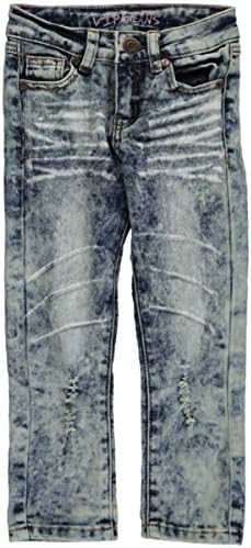 #VIP Jeans Little Girls' "Rip 'n' Repair" Jeans - cloud wash, 6