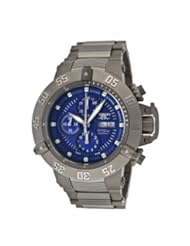 Watch: Invicta Mens 11051 Subaqua Automatic Chronograph Blue Dial  Titanium and Stainless Steel Watch - Invicta