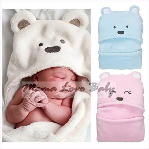2014 Hot Sale Coral Fleece Newborn Kids Baby Blanket Boy&amp;girl Toddler Cartoon Bear Sleeping Bag