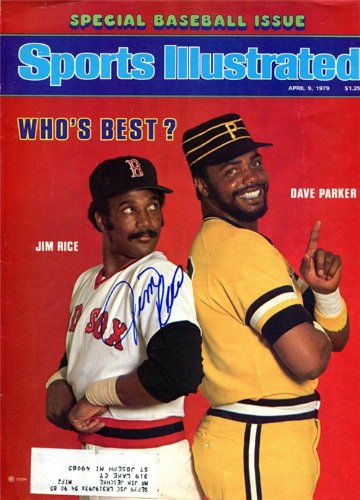 Jim Rice Autographed/Hand Signed Sports Illustrated Cover Page
