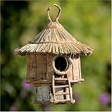 Charming Grass Roof Birdhouse