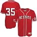 North Carolina State Wolfpack #35 Red Rocket Baseball Jersey