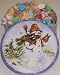 Gourmet Food : Scott's Cakes Assorted Salt Water Taffy in a Classic Snowman Tin