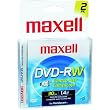 MAXELL 567625 DVD-RW REWRITABLE CAMCORDER 2 PK