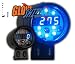Black Digital Tachometer & Blue LED Shift Light