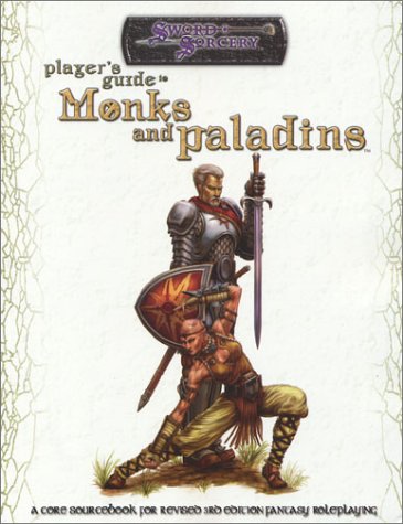Cover image : Players Guide to Monks and Paladins (D20 Generic System)