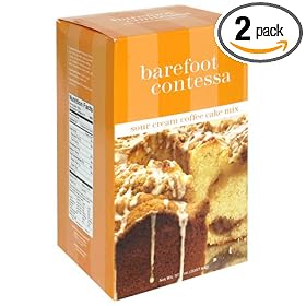 Barefoot Contessa Sour Cream Coffee Cake Mix, 37.3-Ounce Boxes (Pack of 2)