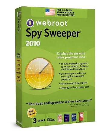 Webroot Spy Sweeper 3-User [Old Version]