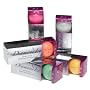 Diamond Ice Transparent Cover Low Compression Ladies Balls - 15 Pack (Multi Color)