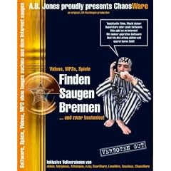 Finden, saugen, brennen,1 CD-ROM Videos, MP3s, Spiele...und zwar kostenlos. F�r Windows 98 SE, ME, XP. Inkl. Vollversionen von eMule, Morpheus, Ashampoo, eJay, BearShare, LimeWire, Gnukleus, ChaosWare