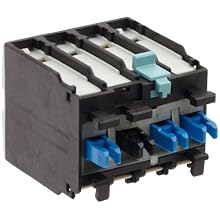 Siemens 3RH19 21-1MA20 Auxiliary Switching Block For Contactor, Screw Connection, 2 Pole, Cable Entry From Below, 2 NO Contacts