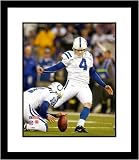 Adam Vinatieri Framed Indianapolis Colts 8x10 Photo (Field Goal)
