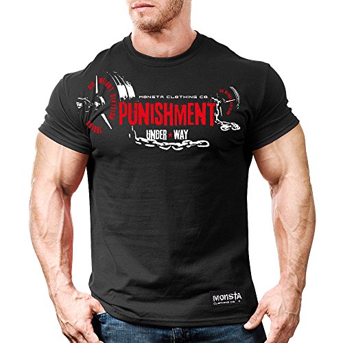 Monsta Clothing Co. Men's Punishment Under Way (TEE85) T-shirt