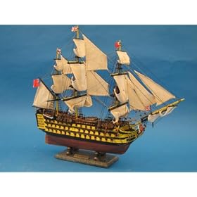 HMS Victory 30 Tall Ship Wood Model Ship Replica Lord Nelson Fully Assembled Not a Kit by Handcrafted Model Ships