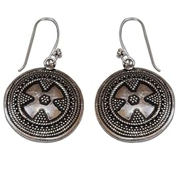Teens Handmade Silver Jewelry Ear Rings 1.5 inches