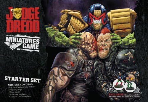 Judge Dredd Miniatures Game - Starter Set MINT/New