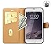 iPhone 6S Plus Wallet Case,iPhone 6 Plus Leather Case, Labato Leather Folio Flip Case Cover Magnetic Stand Function with Card Slots/Cash Compartment for Apple iPhone 6 Plus/ 6S Plus 5.5