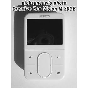 Creative Zen Vision: M 30 GB MP3 and Video Player
