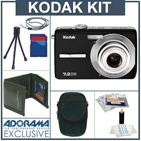 Click here to buy Kodak Easyshare M763 Digital Camera Kit, Black with 2 GB SD Memory Card, Deluxe Carry... by Kodak.