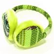 Winter Plaid Ski Earmuff Ear muff Warmer Zig Adjustable Multi Lime