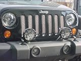 2007 Jeep Wrangler Stainless Steel Mesh Grille