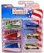 Hot Wheels Connect Cars 3 Pack Whip Creamer Ii(Vermont), Old #3(Indiana) & Cadillac Cien Concept(Virgina)