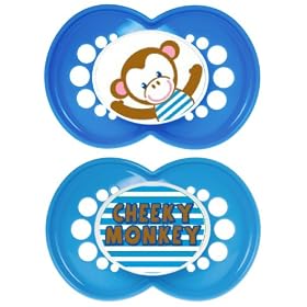 MAM 6+ Months Blue Yummy Soothers (2-Pack)