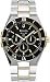 Men's Two Tone Marine Star Black Dial Dive Watch