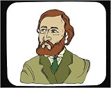 Mouse Pad with man, scientist, United States
