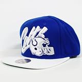 Mitchell & Ness Indianapolis Colts Vice Snapback Adjustable Hat