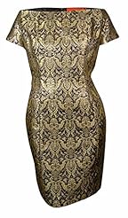 Sheath Cocktail Above the Knee Brocade/Polyester Off the Shoulder Mini Dress 