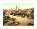 FRAMED - The hospital Lubeck Germany, c. 1890s