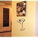 Kitchen Decal Cocktail Glass Wall Art Vinyl Sticker - By SCA ART