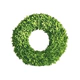 Preserved Boxwood Wreath Round 16"