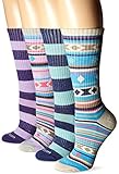 Wool IQ Women's Merino Wool Trail Crew Sock 4-pack