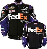 #11 Denny Hamlin Black Cotton Twill Jacket