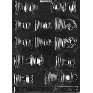 CHESS PIECES Miscellaneous Candy Mold Chocolate