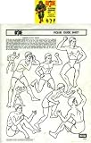 Figure Guide Sheet #210181 for 1965 Lakeside Toys GI Joe Electric Drawing Set