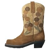 ARIAT Doll Baby FatBaby Western Cowboy Boots 5.5 True to size Chestnut Tan Womens by Ariat