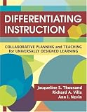 Differentiating Instruction: Collaborative Planning and Teaching for Universally Designed Learning